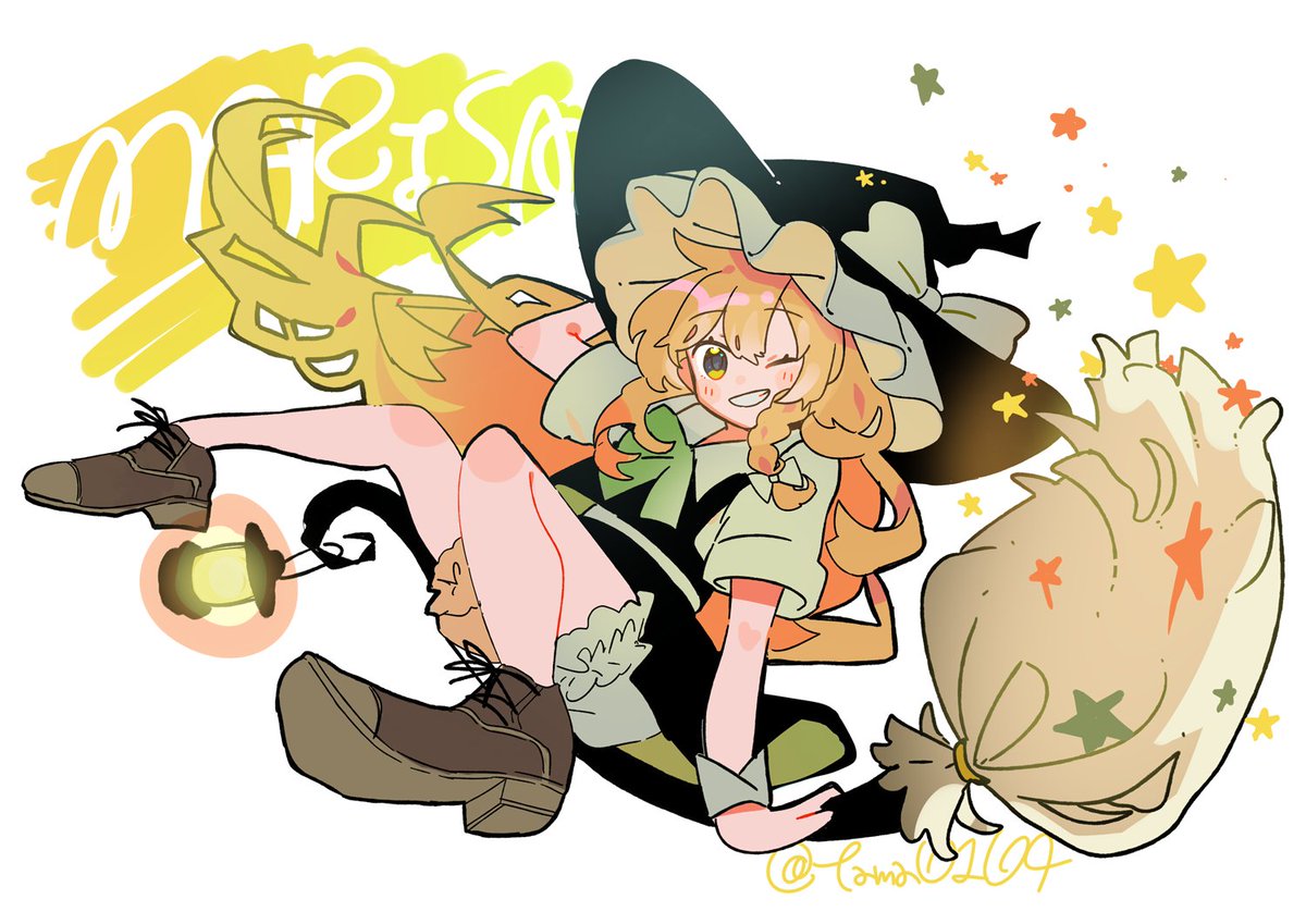 tama0104's tweet photo. ワンドロ（+30分）魔理沙 https://t.co/4PVYcC6sqP