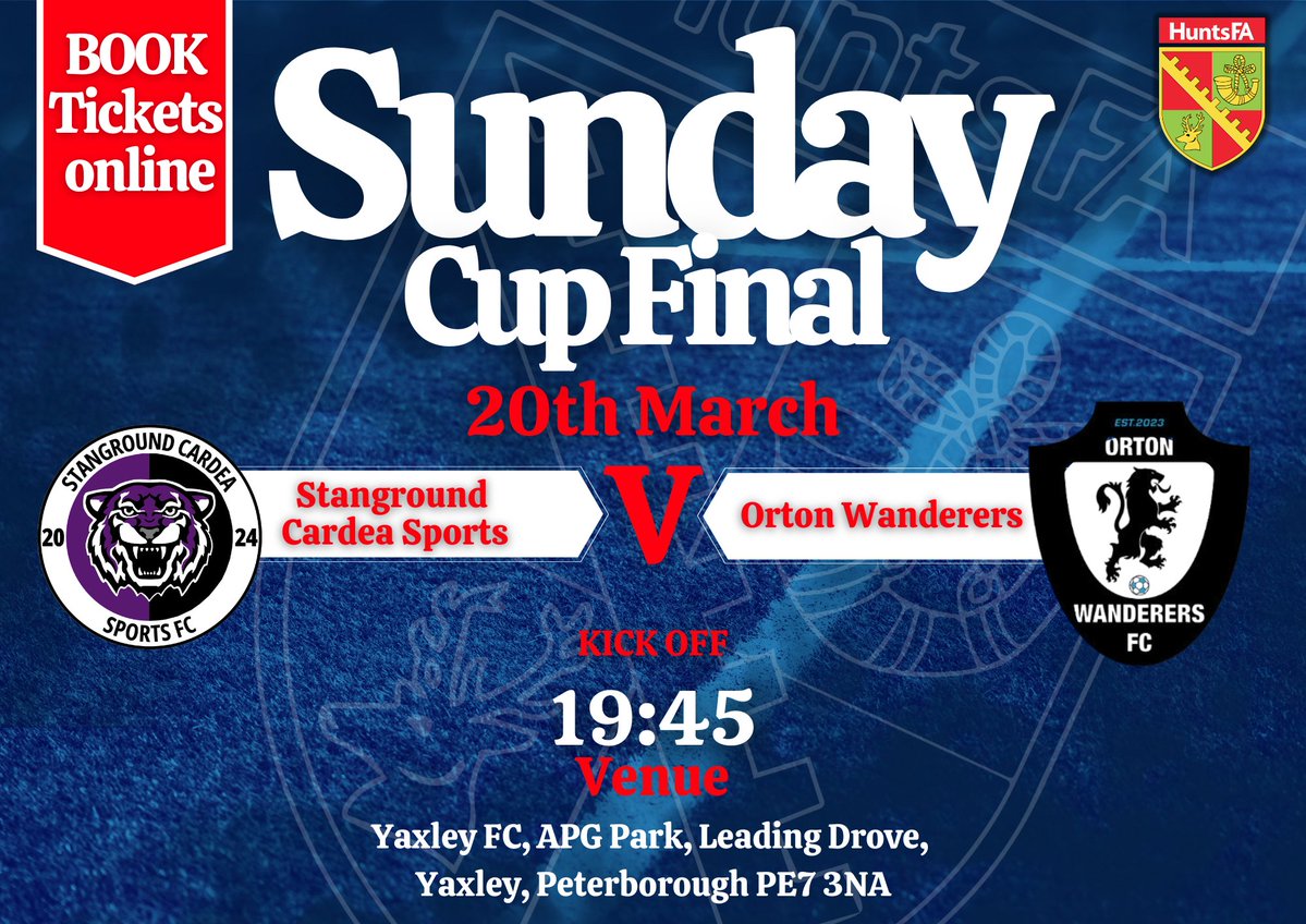 Huntingdonshire FA tweet media