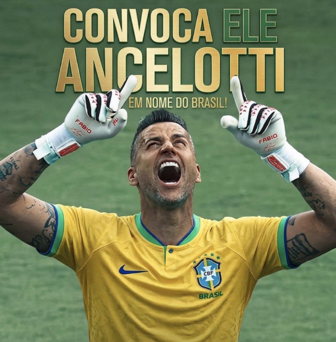 goldebarriga's tweet photo. Vamos porra! RT #FabioNaCopa https://t.co/HIJhyneiNd