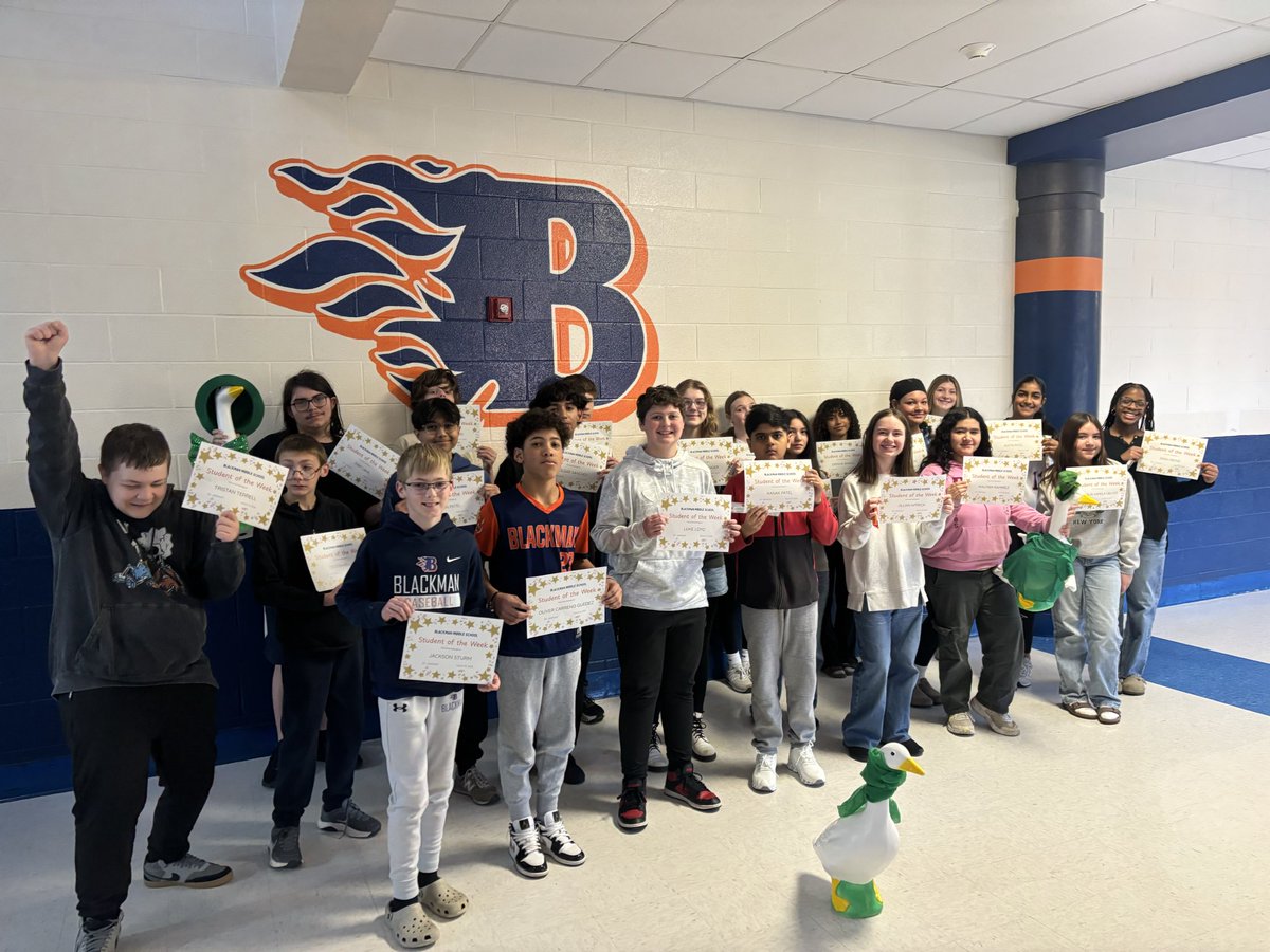 Blackman Middle School tweet media