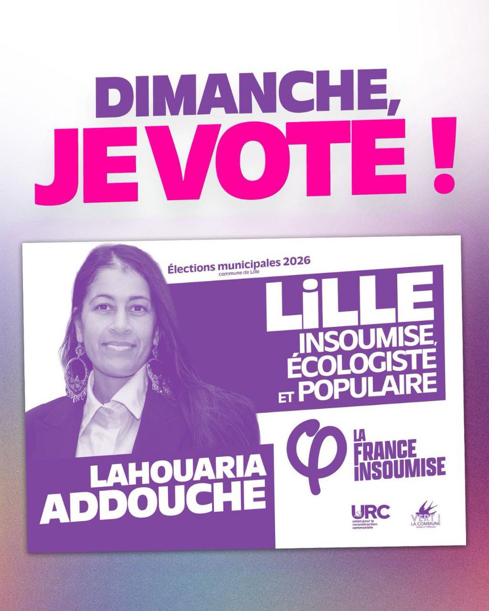 Imrane_sft's tweet photo. 🔥 Dimanche il n’y a qu’un bulletin pour faire changer les choses à Lille !

Pour faire de Lille une ville qui défend la jeunesse, qui protège des inégalités et ne laisse plus les gens à la rue on vote Lille insoumise, écologiste et populaire avec @L_Addouche

#DimancheJeVoteLFI https://t.co/jUh7B2daXR