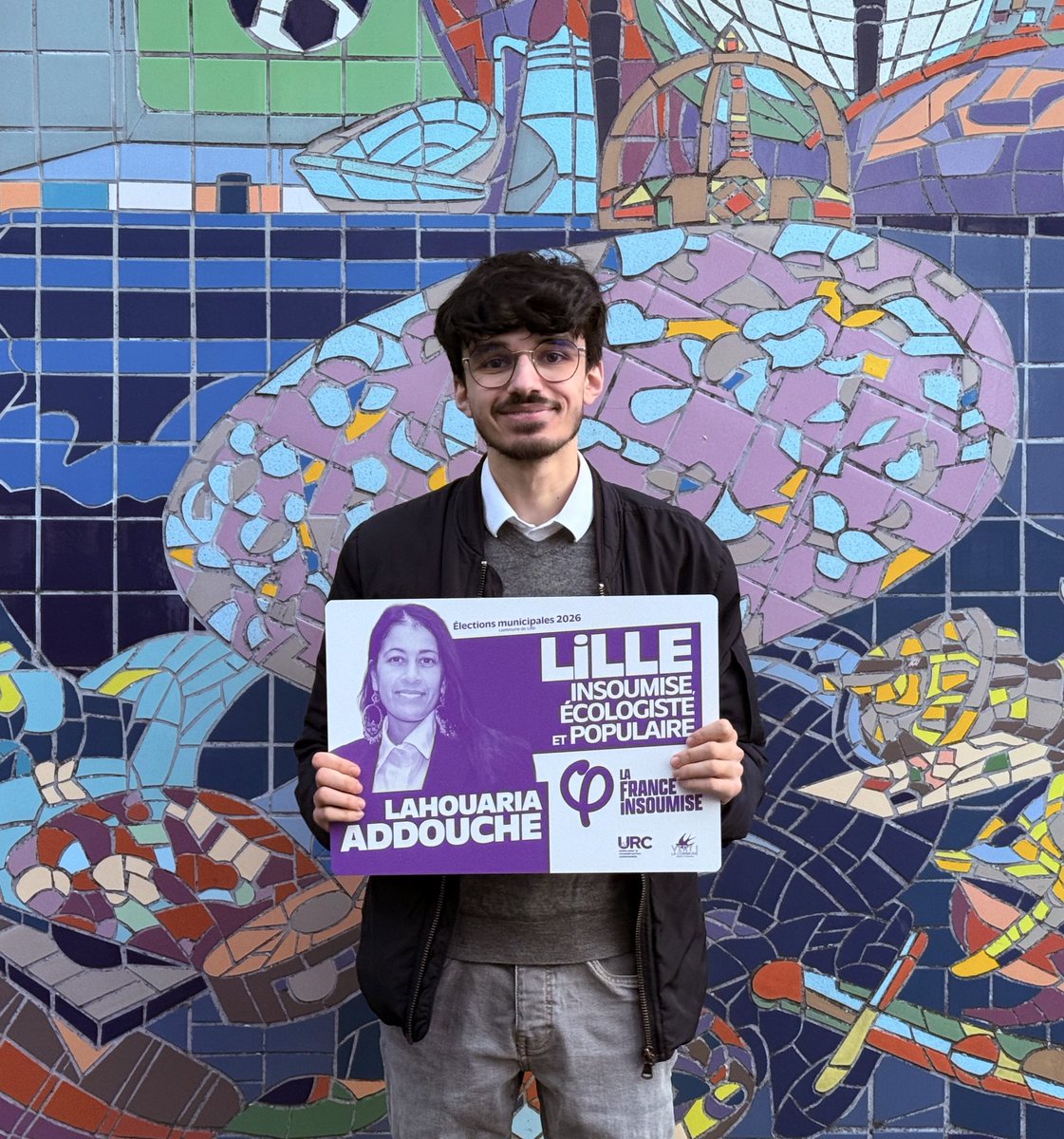 Imrane_sft's tweet photo. 🔥 Dimanche il n’y a qu’un bulletin pour faire changer les choses à Lille !

Pour faire de Lille une ville qui défend la jeunesse, qui protège des inégalités et ne laisse plus les gens à la rue on vote Lille insoumise, écologiste et populaire avec @L_Addouche

#DimancheJeVoteLFI https://t.co/jUh7B2daXR