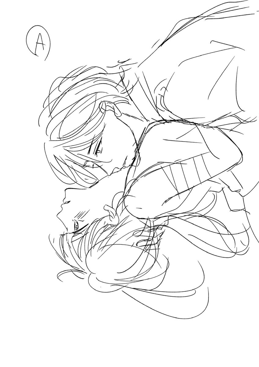 没ラフたち。。

どれかカラーにしてネップリかポスカにしようかな。