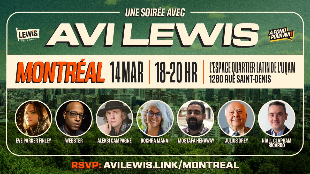 Avi Lewis tweet media