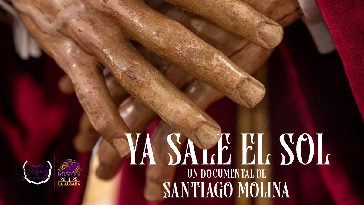 🟣 ´YA SALE EL SOL´ | EL DOCUMENTAL DE LA MISIÓN | ESTRENO HOY EN YOUTUBE

📅 Estreno hoy, Viernes 13 de marzo a las 20:30 h

youtu.be/D_ZLAz5s6Yo

El documental que cuenta la historia de nuestra Santa Misión… una experiencia que marcó nuestros corazones y que necesitaba ser
