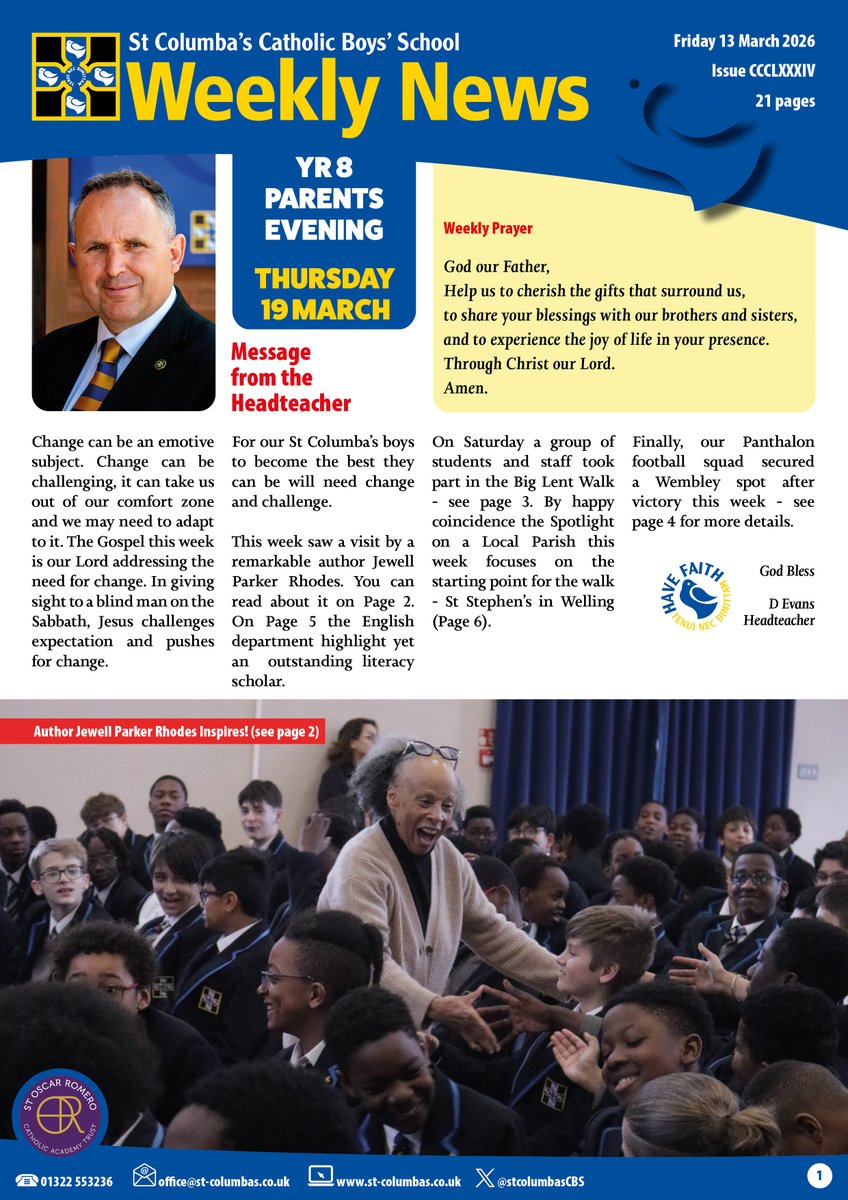 St Columba's tweet media