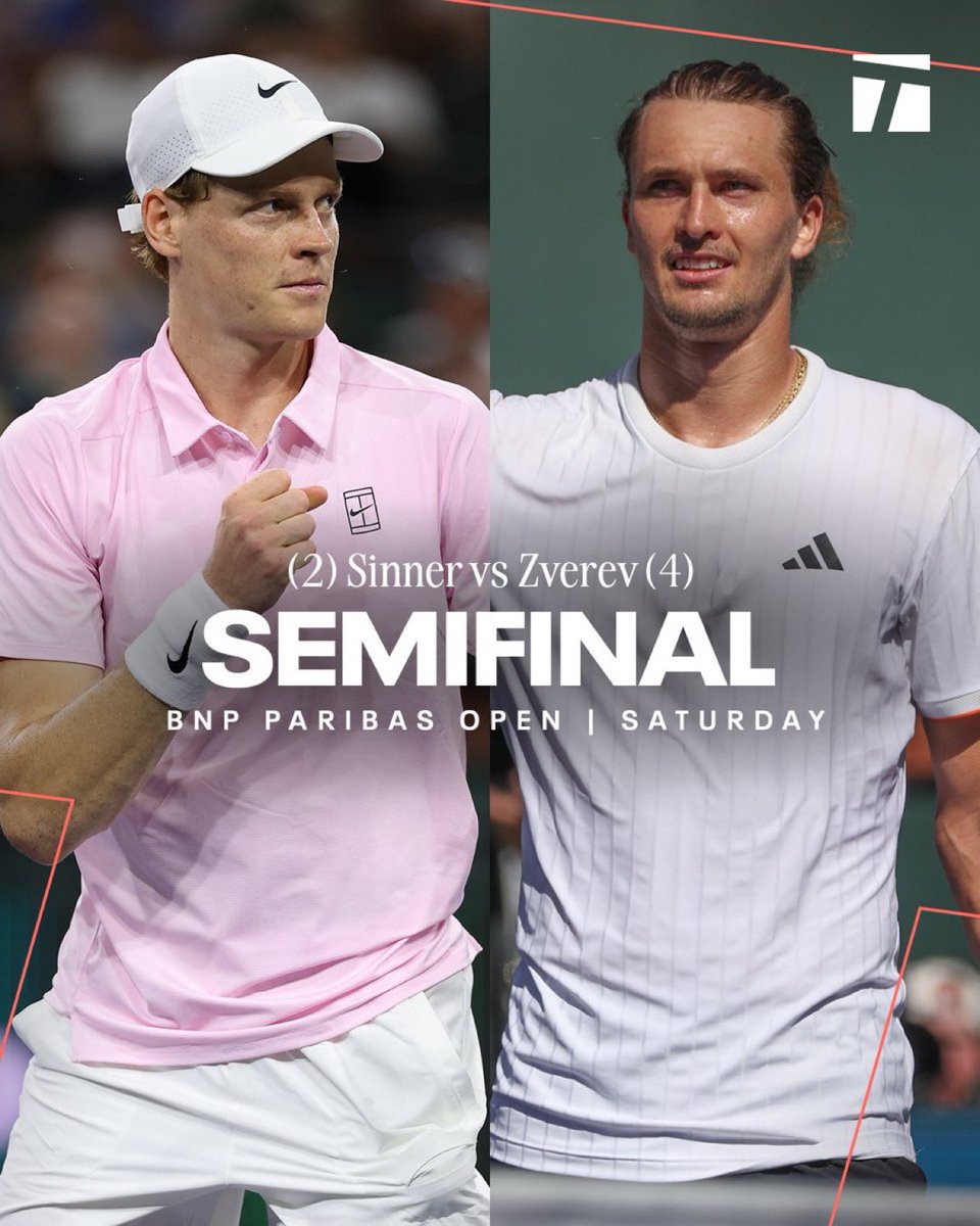 GrandSlam_Picks's tweet photo. 🎁 💰 SE VAN $500 EN TRANSFERENCIA

💥 Sinner vs Zverev

Acaban de jugar semi de otro Masters hace unos meses, está fácil 

✨ Acierta el ganador y el marcador

AQUÍ: https://t.co/9GsKiXh7hO