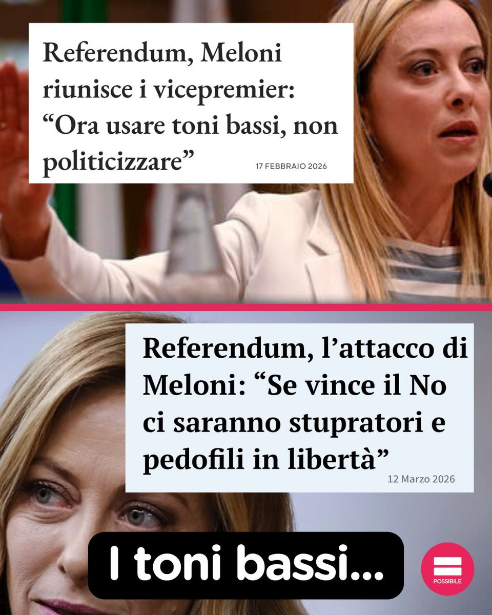 Noi votiamo no.