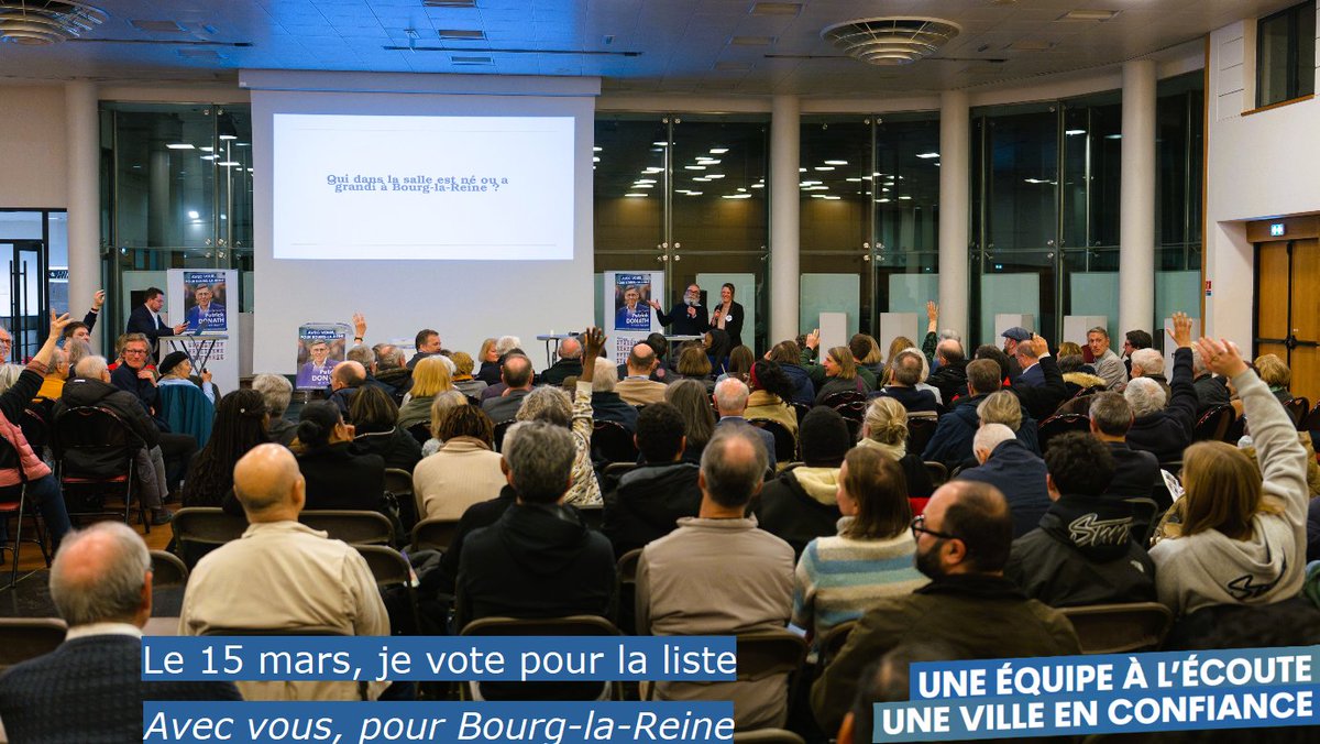 Patrick DONATH 2026 Avec vous, pour Bourg-la-Reine tweet media