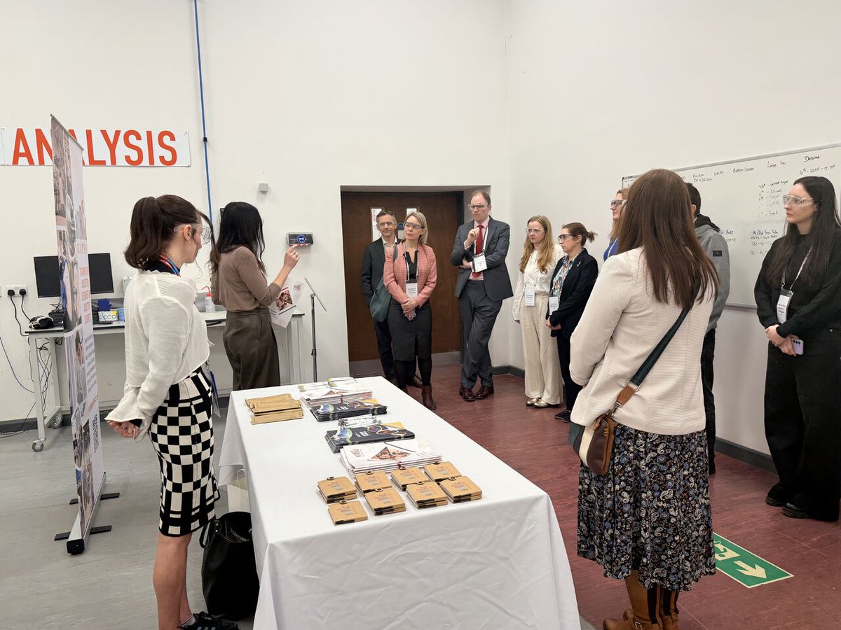 ceram_uk's tweet photo. Huge thanks to everyone who joined the International Day of Ceramics! 🌟
Special thanks to the AMRICC Centre for hosting this event.
Next week, we’ll share a highlights video with behind-the-scenes moments & expert insights. Follow us so you don’t miss it!
#CeramicsUK #IDOC https://t.co/CrowKgUlYl