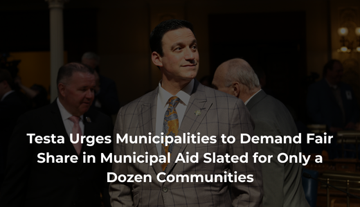 Senator Michael Testa tweet media