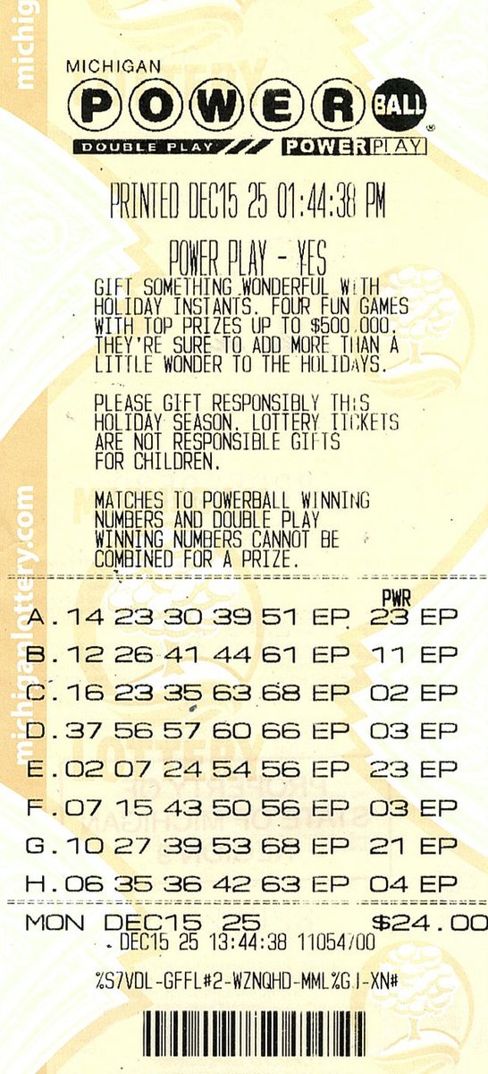 Michigan Lottery tweet media