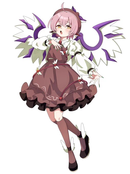 ミスティア・ローレライ描きましたー!