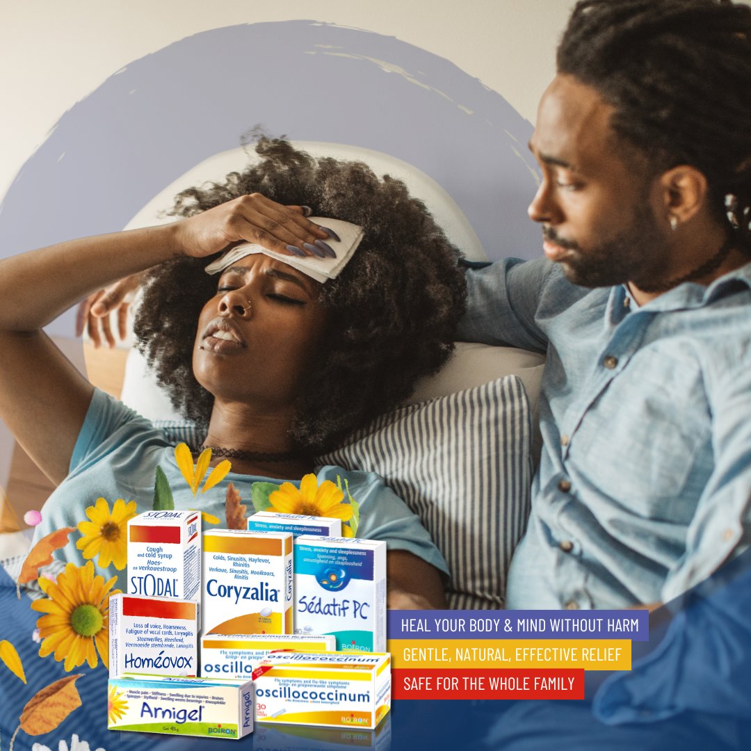 BoironRangeZA's tweet photo. When stress, poor sleep, aches or seasonal illness disrupt your rhythm, caring for your health becomes essential
ARNIGEL &amp; SÉDATIF PC on 20% discount promo at @Dischem until 15th March. Bonus: Dis-Chem Better Rewards members will receive an additional 10% discount at check out https://t.co/dXKjyjkN0p