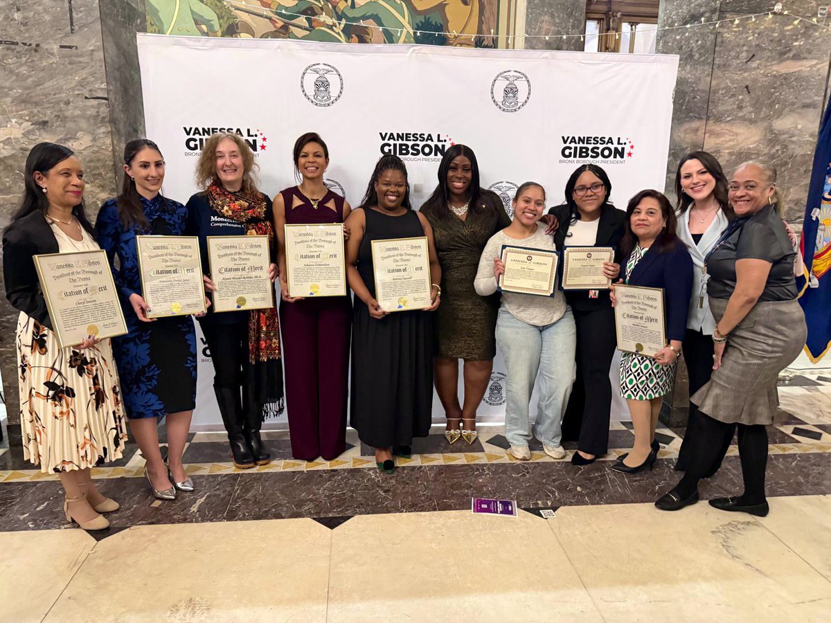 Bronx Borough President Vanessa L. Gibson tweet media