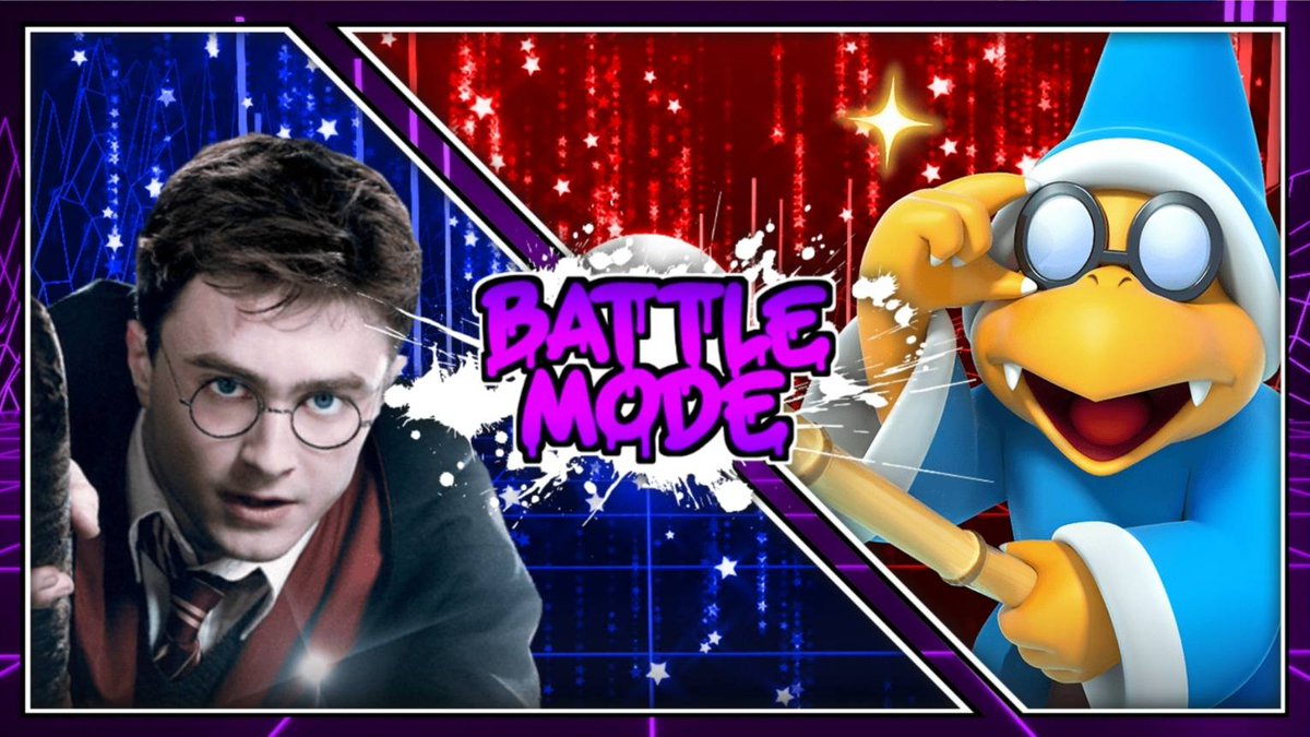 DuoDream's tweet photo. Next week, #Kamek will be facing #HarryPotter on the next episode of #BattleMode. Who do you will win? https://t.co/DcgBZFpXnz