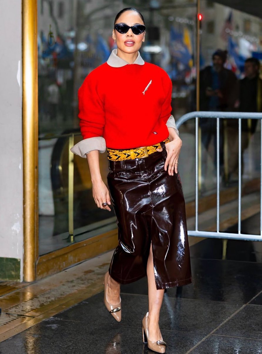 TLThompsonnews's tweet photo. Tessa Thompson at The Today Show yesterday. https://t.co/t8vajerEI3