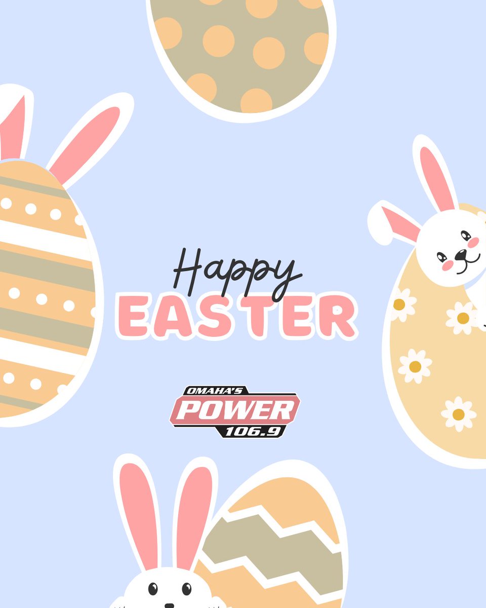 power1069's tweet photo. Have an egg-stra special day! ✨🐣🌸🐰

(okay, sorry, bad joke lol) https://t.co/FYDOmY2l0t