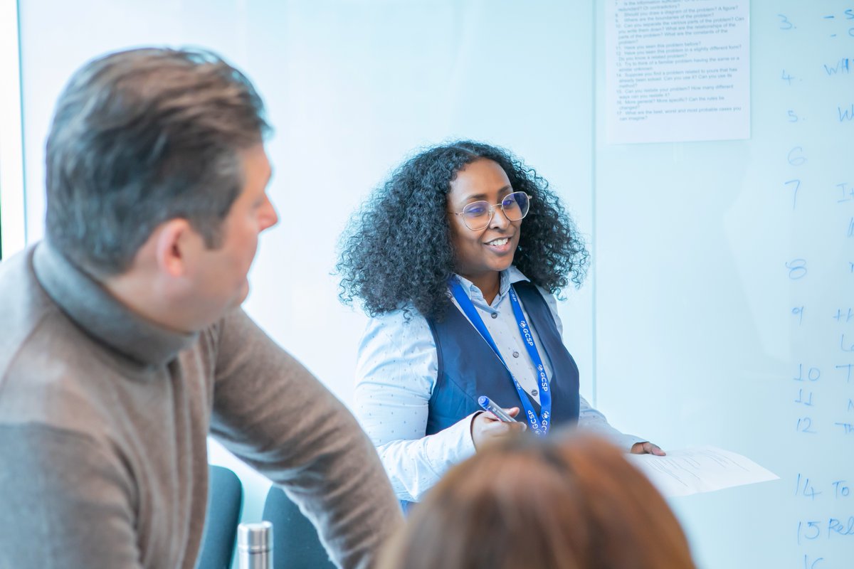 The GCSP tweet media