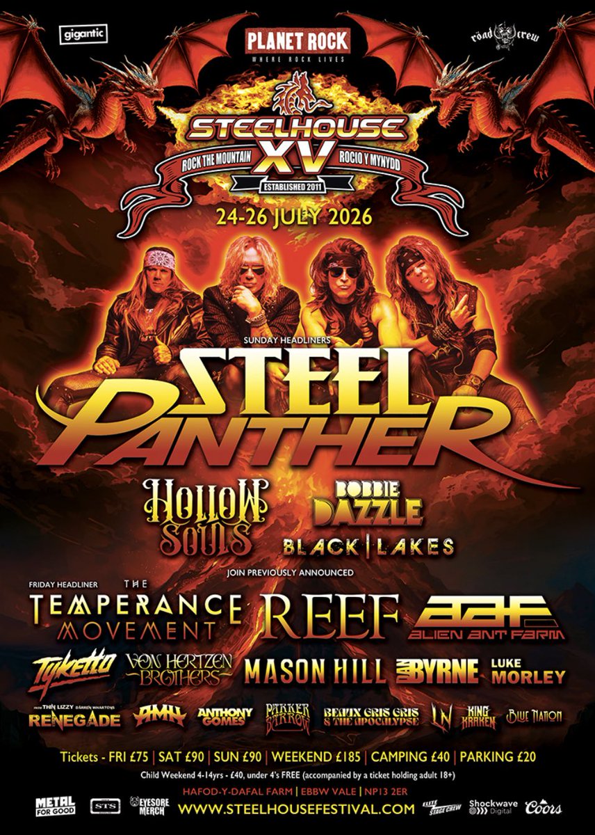 Steel Panther tweet media