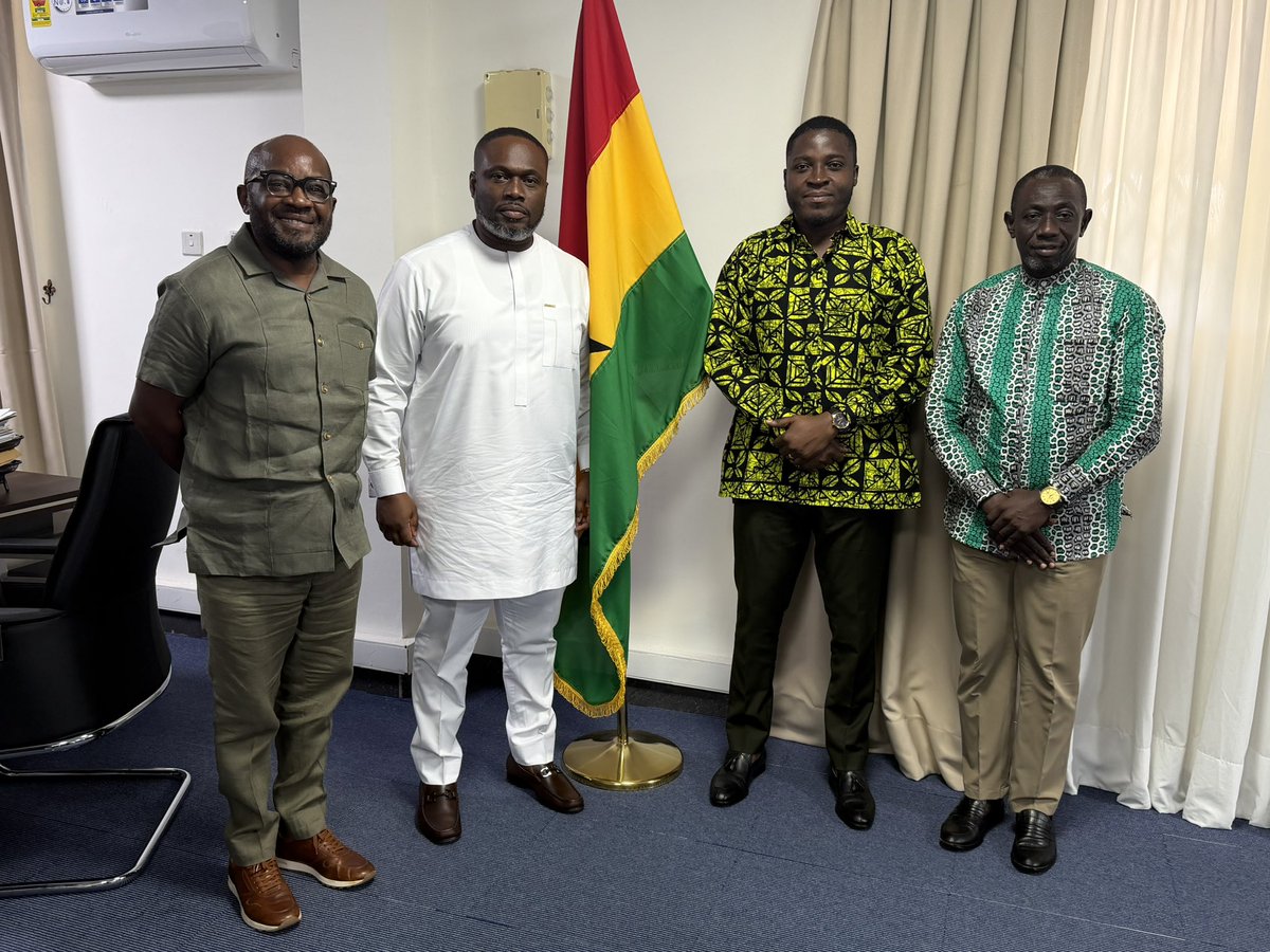 edemagbana's tweet photo. On the issue of rent and the urgent need for radical reforms in the sector, kindly take note of the following.

https://t.co/CthEoPwksD, I held a meeting with the Minister for Works and Housing, Hon. Kenneth Gilbert Adjei, the newly appointed Acting Rent Commissioner, Frederick Opoku, and the Acting Chief Executive Officer of the Real Estate Agency Council, Mr. Emmanuel Jeffery. This is about the 5th time I have engaged the Minister personally on this. 

2.The meeting was convened at the instance of the Minister, who has been actively engaging key stakeholders as part of the ongoing rent reform process being led by the Ministry.

3.The proposed reforms have already been submitted to Cabinet. A few additional inputs are currently being incorporated after which the proposals will be resubmitted to Cabinet. Once final approval is secured, the reforms will be laid before Parliament for consideration.

4.While the process may appear slow given the urgency of the problem, it is important that the work is done thoroughly. Rent reform is a complex national issue involving multiple institutions and actors, and it requires careful coordination to produce a durable solution.

5.The Ministry and its agencies will soon brief the public and provide further details on the reforms being pursued. 

NB: I do not speak for the Ministry but they have recognized my continuous commitment to this issue that is why I get invited. 

Bro @TwoTerty__  and others, we have not abandoned the advocacy. I will personally get you into one of the stakeholder meetings shortly.