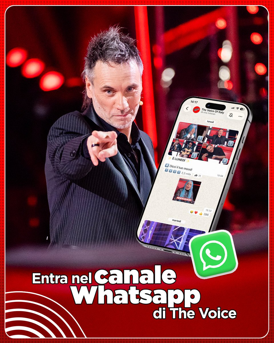 THEVOICE_ITALY's tweet image. Fidati di Nek e clicca qui 🔗:  whatsapp.com/channel/0029Va…

Foto, video, quiz e audio inediti ❤️
#TheVoiceGenerations