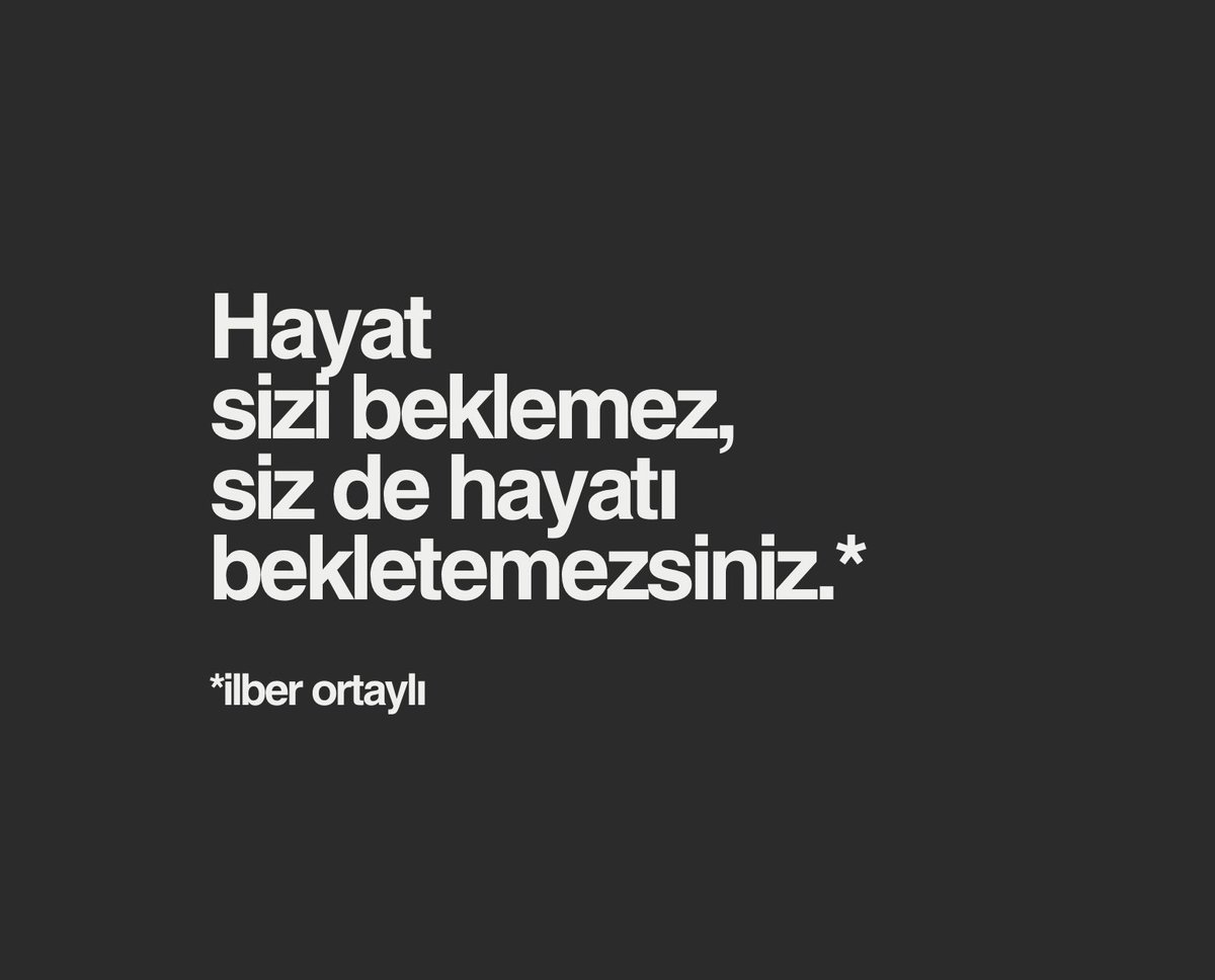 beklemiyor.