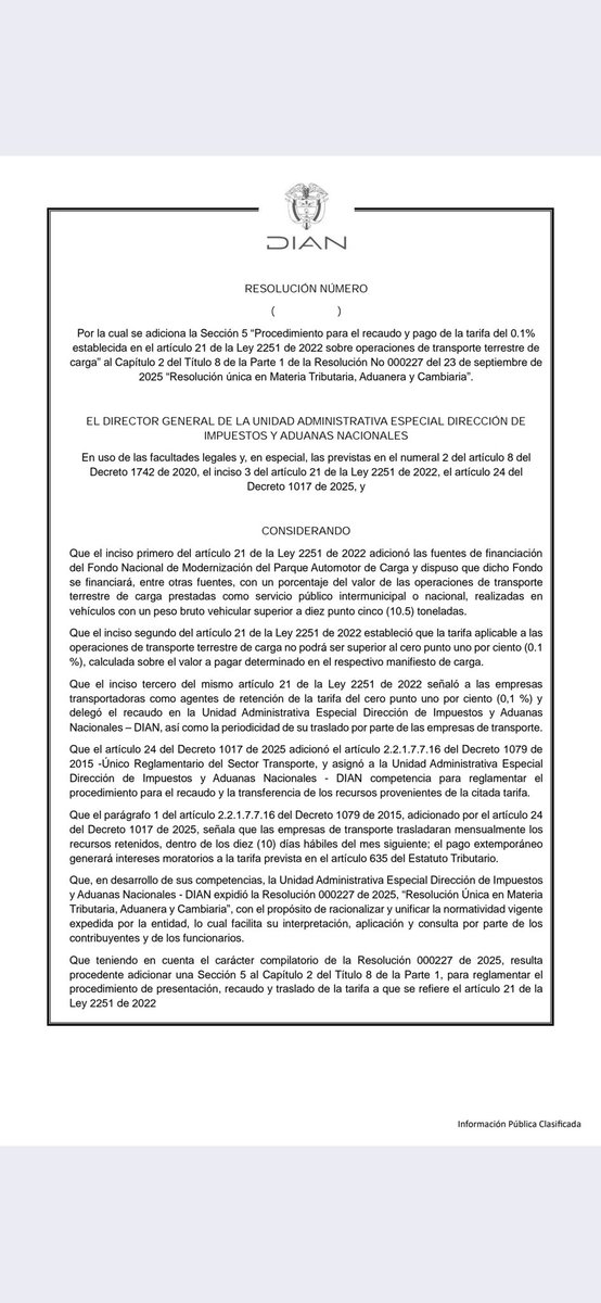 Transporte en Medios tweet media