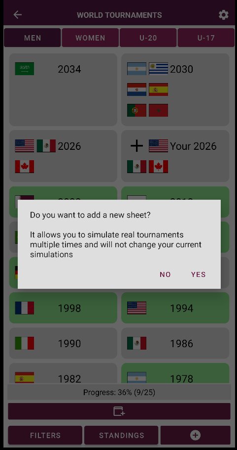 World Football Simulator 2026 tweet media