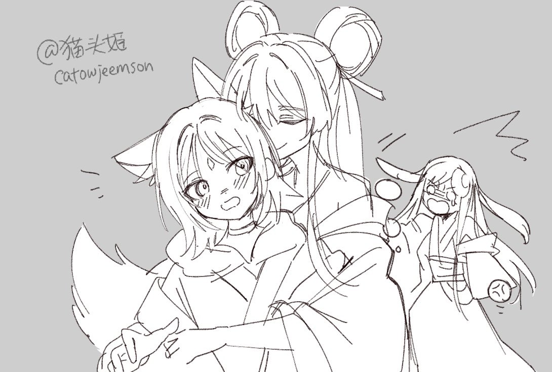 #超かぐや姫
小狐狸软软的…
