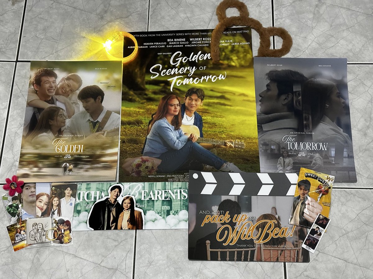 wilbeabears's tweet photo. thank you for these cute freebies! it was nice meeting a lot of wilbears today 🧡

THE GOLDEN FINALE
#GSOTGinintuangTanawin https://t.co/cCiSZEutoY