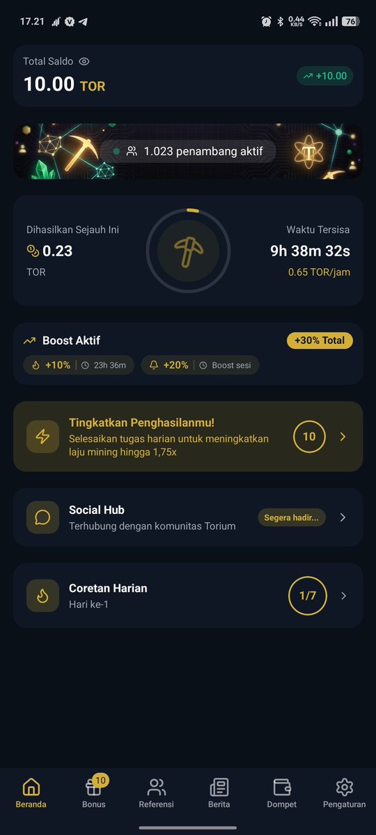 HeryasID's tweet image. *New TOR network* release

* Mining ✅
* 2B supply ✅
*Q4_2026*
* CERTIK / HACKEN Audit
* Strategic Investment
*2027*
* Thorium MAINET Launch
* TGE
* Tier Listing 1

🎁10 $TOR Bonus _ Enter Code 🙏 : TORIUM-JRH0W5
♂️ REGISTER link : torium.network/invite/TORIUM-…

#Airdrop #Blockchain