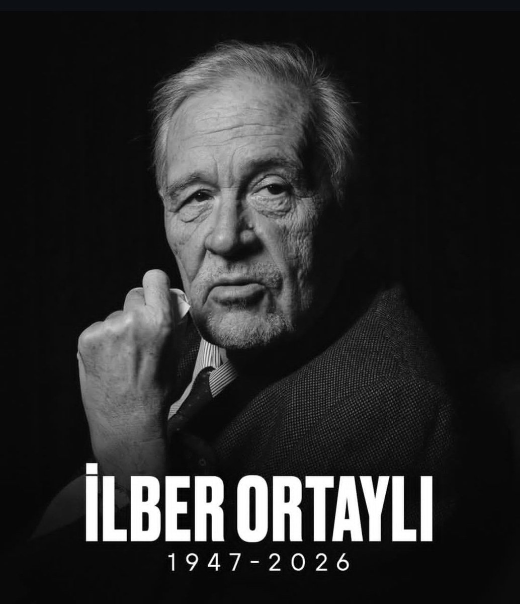 melek439's tweet photo. Bir insan ölür, bir çağ kapanır.
Allah rahmet eylesin.
#ilberortaylı https://t.co/LP1RfOe4ak