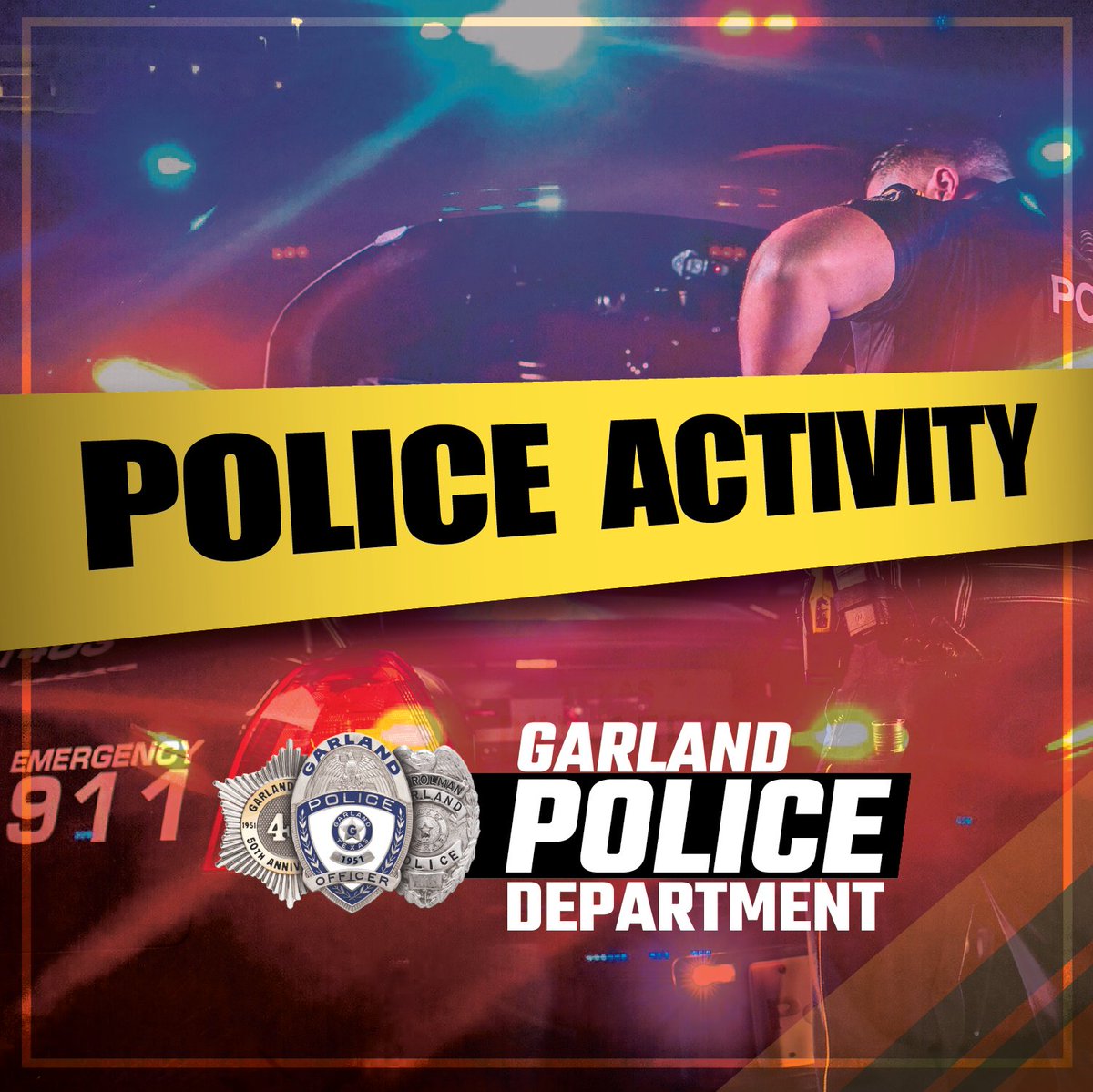 Garland Police PIO tweet media