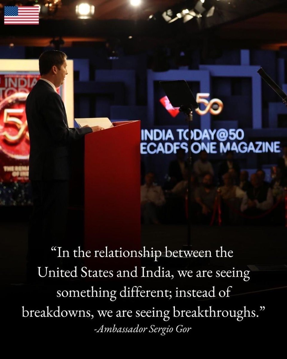 Ambassador Sergio Gor tweet media