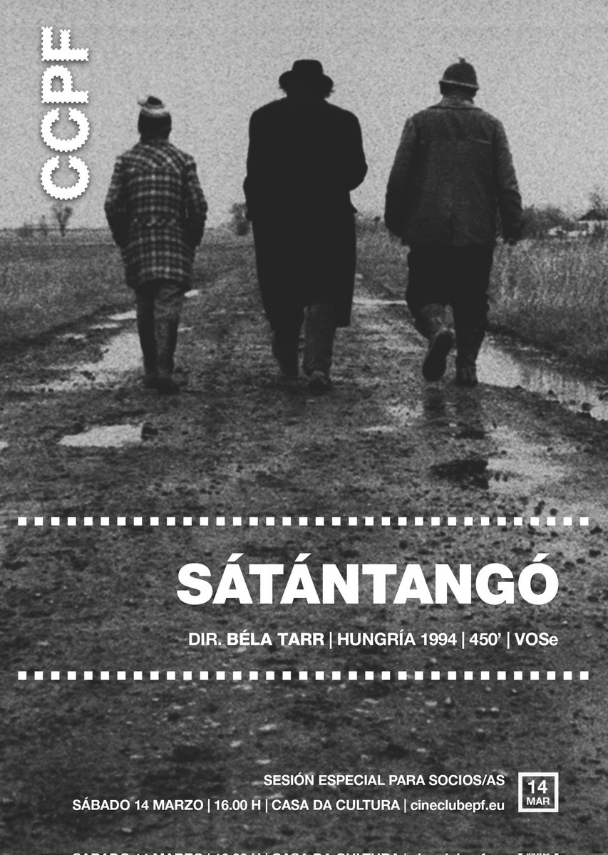 ahmedbastida's tweet photo. Faite un #BelaTarr no @cineclubepf https://t.co/KJEFvKfXxX