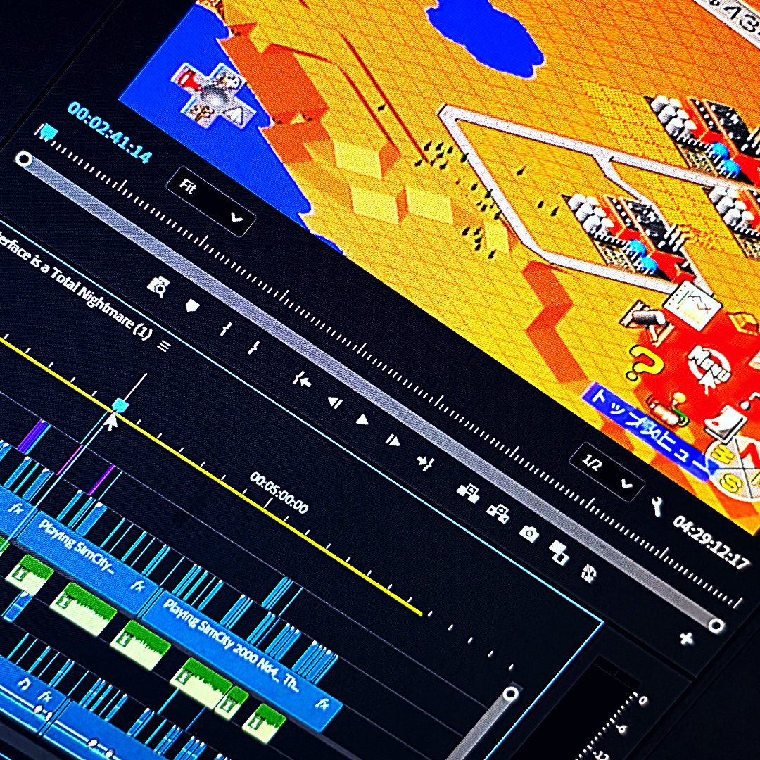 retrorobreviews's tweet photo. Happy Friday everyone!!! Here's a Sneak Peak of a another review video im working on in #adobepremierepro for #youtube and i hope to get it up next week. Its about the #Nintendo64 game of #simcity2000 and while it has some cool features. The horrible menu interface makes it hard to build/rescue the city. #retrorobbyreviews #RetroGaming