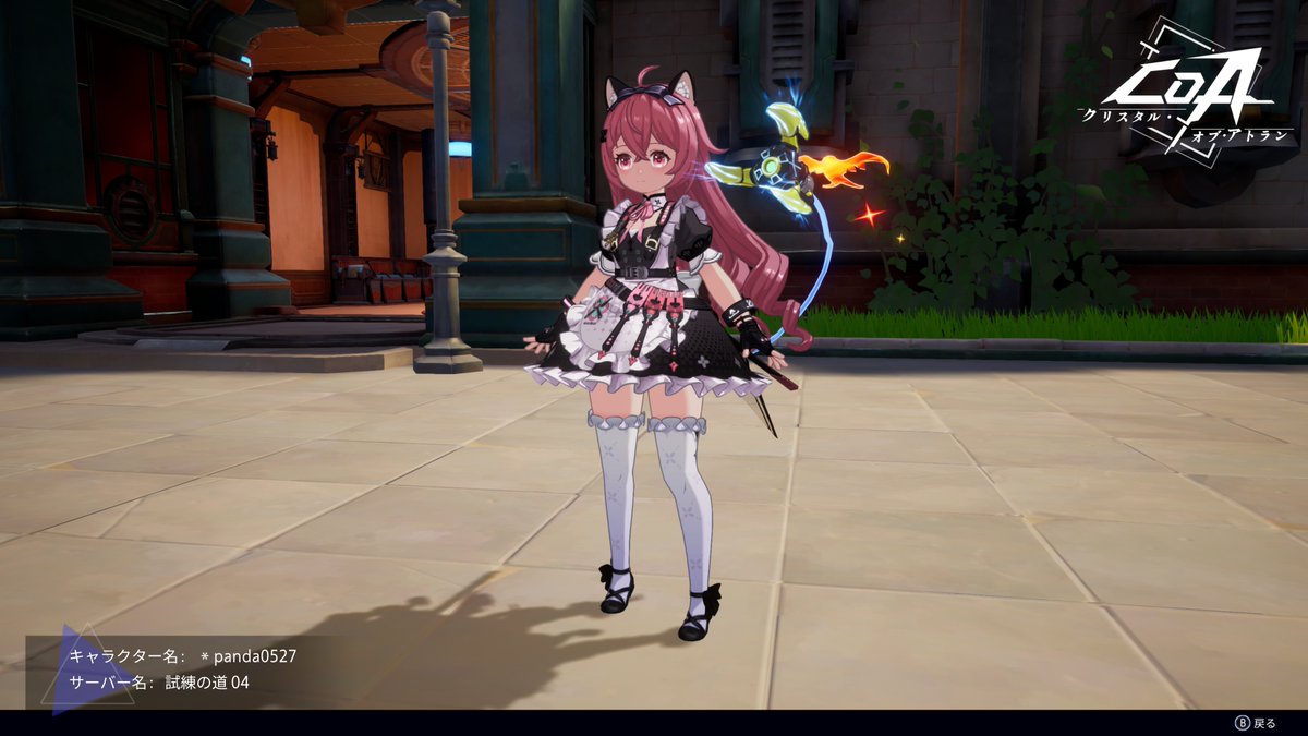 この衣装、猫耳との組み合わせがめちゃくちゃ可愛い～(n*´ω`*n)✨