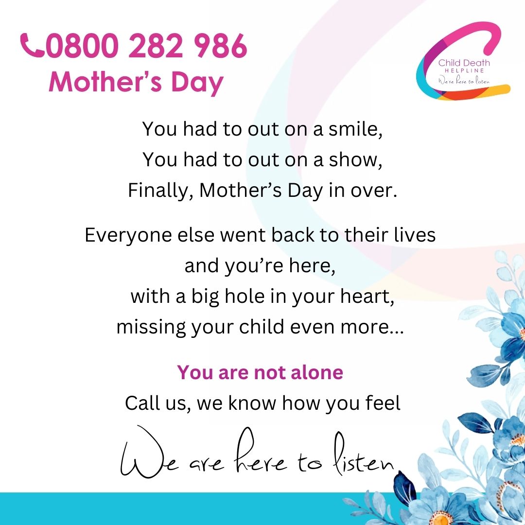 Child Death Helpline tweet media