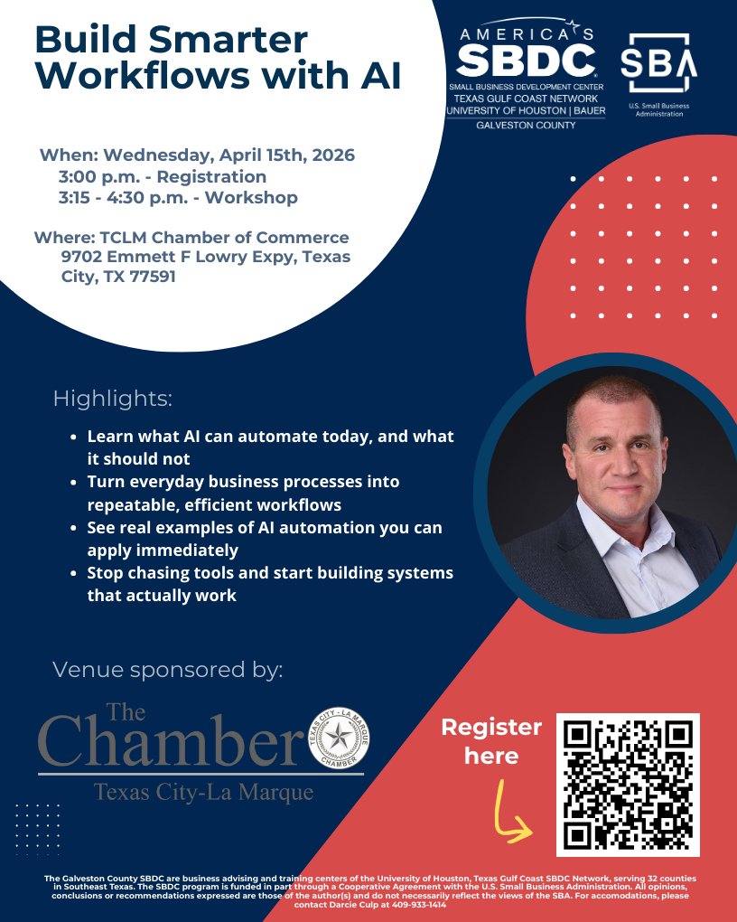 Galveston County SBDC tweet media