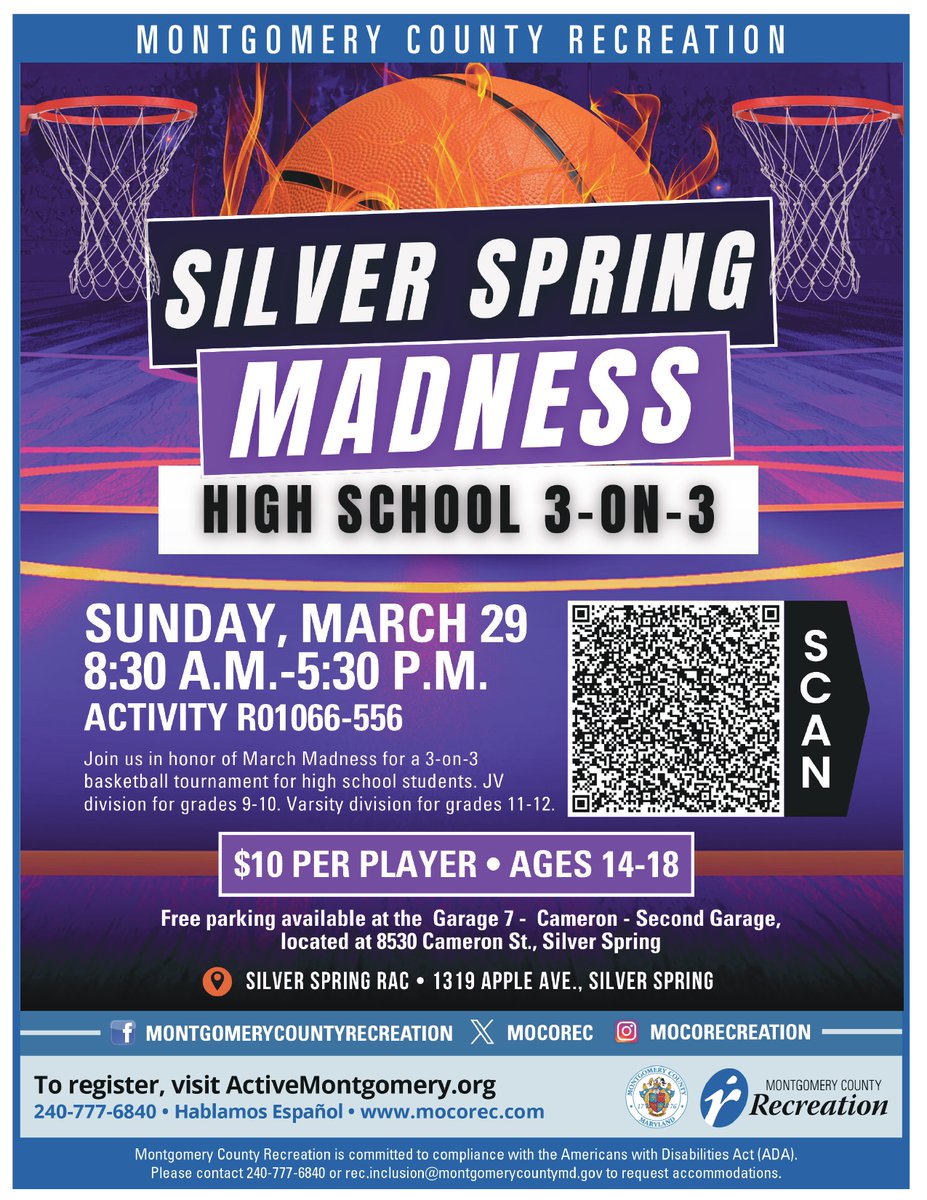 Montgomery County Recreation tweet media