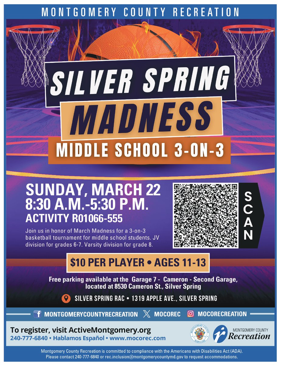 Montgomery County Recreation tweet media