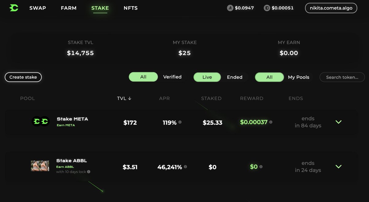 CometaHub's tweet image. Friday night deploy from Bangkok:

– killed dead features (overdue)
– fixed alive features (barely)
– UI that doesn't crash (please)

First post back was "come withdraw your funds". That pretty much sums up our marketing strategy.

app.cometa.farm 🤝

#Algorand $ALGO