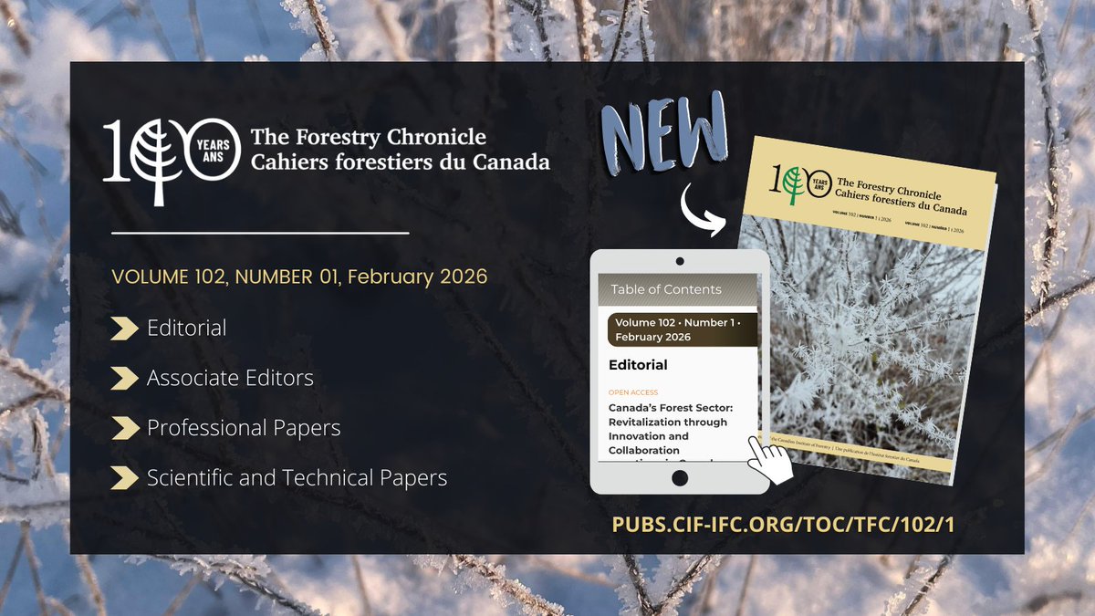 The Forestry Chronicle tweet media