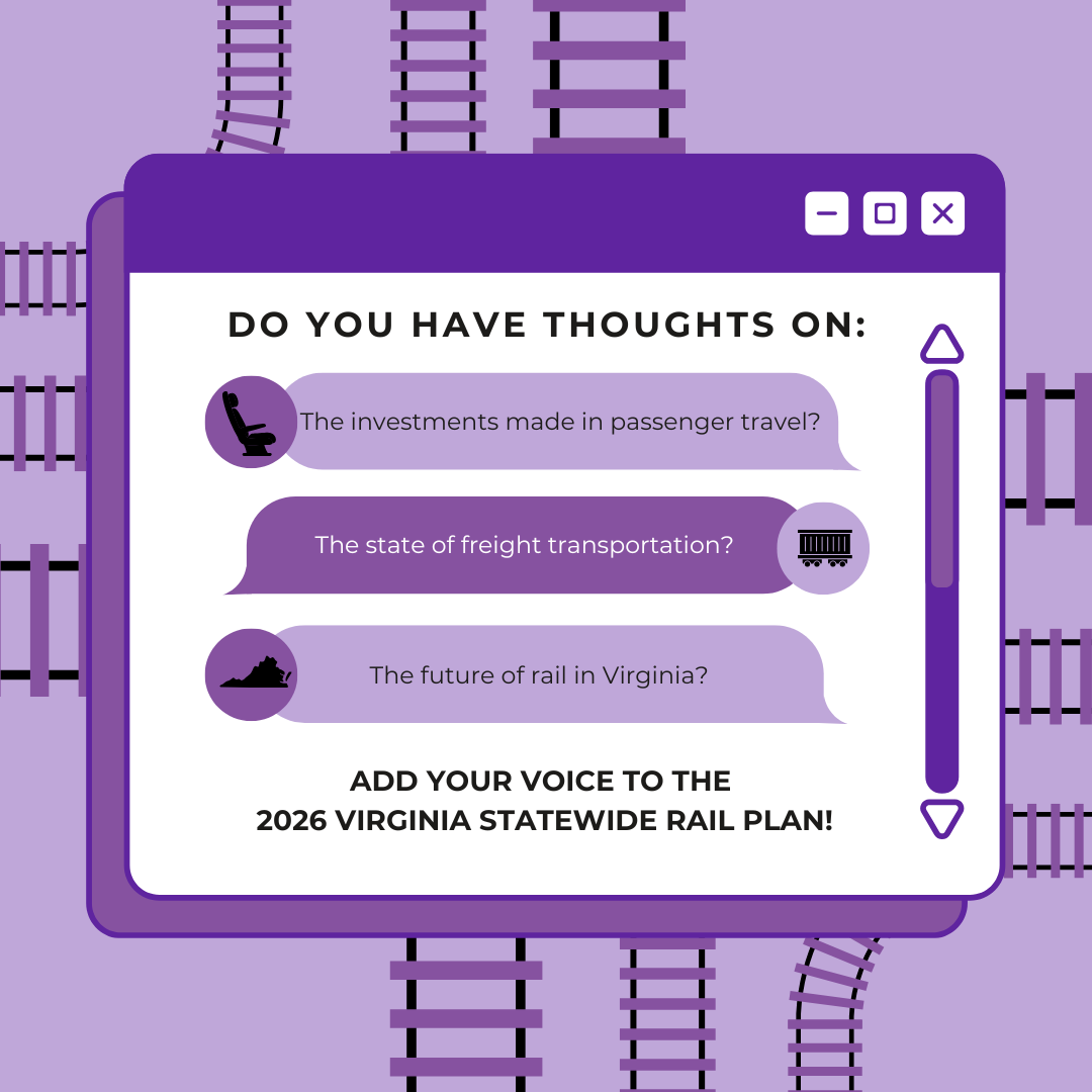 Virginia DRPT tweet media