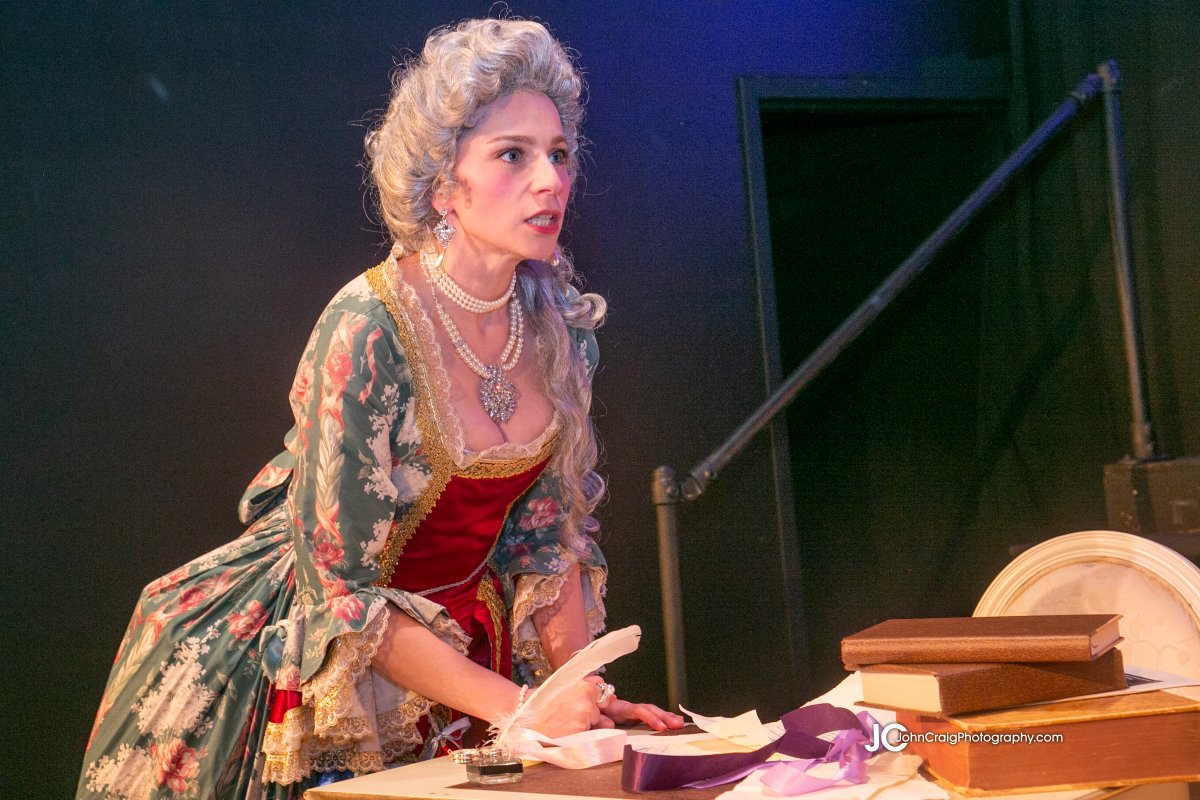 SCTC1's tweet photo. "And the time is now. 
And the stage is set."

HAPPY OPENING to the incredible cast, crew and creative team of THE REVOLUTIONISTS! Join us for the opening show of our 21st Season, on stage now through March 29th! 🇫🇷⚜️🔪

Production photos by John Craig Photography 📷 https://t.co/uTKkBqExjt