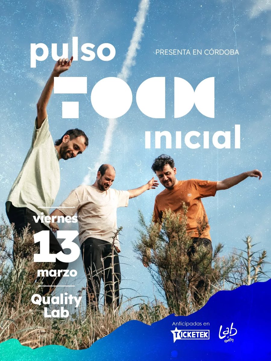 InfEspectCbaok's tweet photo. Hoy 22:30 hs #Toch presenta "Pulso Inicial" en #QualityLab

🎫Venta de entradas en https://t.co/m3JEzThsxl 

#Córdoba 
#Argentina https://t.co/XxeL6xU25R