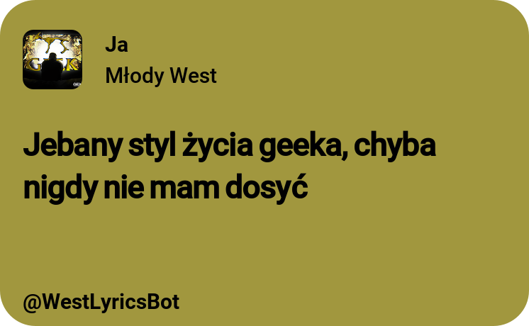 WestLyricsBot's tweet photo. https://t.co/QeXujV3bfV