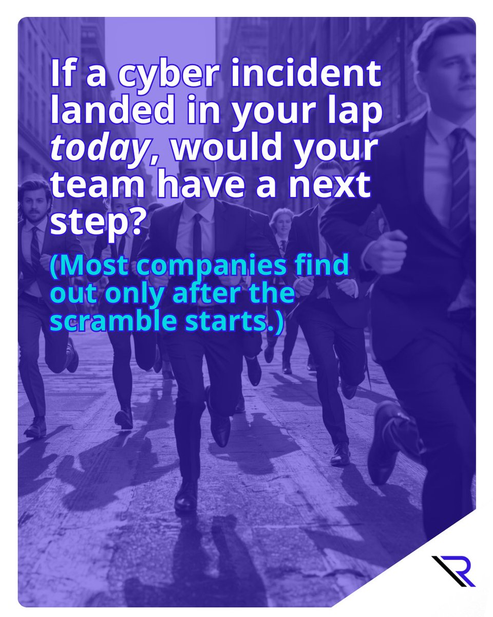 Most incident plans fail because they are too long. A one-page first-hour checklist helps: who to call, what to isolate, how to communicate. 
reintivity.com/by-content-typ…