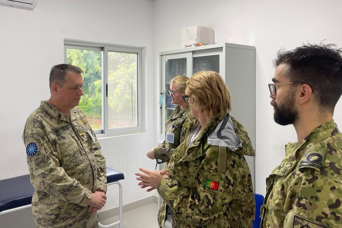 EUMAMMozambique's tweet image. 🤩This week, a team from the Military Planning and Conduct Capability (#MPCC), the Financial Branch (#CJ8) and the Medical Branch (#CJMED) visited #EUMAMMOZ to assess the Mission’s contracted medical support and the related financial #management.